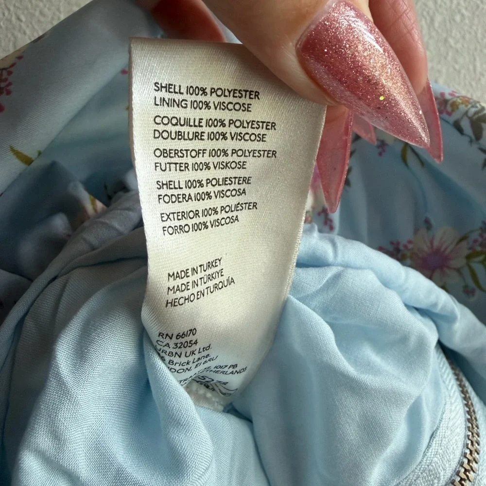 FREE PEOPLE In A Bubble Floral Mini Dress - Picture 12 of 12